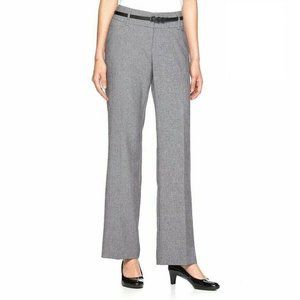 Women's Pants Apt 9 Modern Relaxed Straight Trouser Belted size 16 NEW